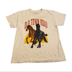 Lil Nas X “old town road” music tee